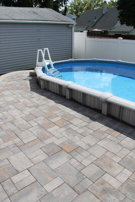 Stone Ridge Westchester Blend pool decking